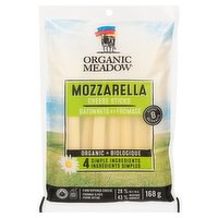 Organic Meadow - Cheese Sticks Mozzarella, 168 Gram