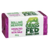 Rolling Meadows - Grass Fed Unsalted Butter, 454 Gram