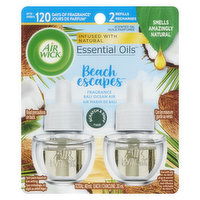 Airwick - Scented Oil Refill - Bali Ocean 2 Pack, 2 Each