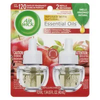 Air Wick - Essential Oils Refills - Apple Cinnamon Medley