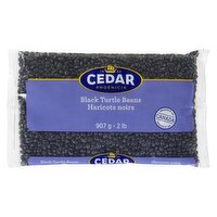 Cedar - Dry Black Turtle Beans, 2 Pound
