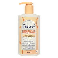 Biore - Clear and Breathable Cooling Cleanser, 200 Millilitre