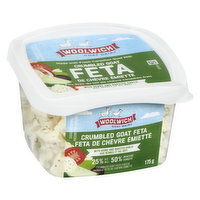 Woolwich Dairy - Goat Feta Crumble - Garlic Herb, 175 Gram