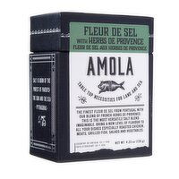 Amola - Fleur de sel with herbs de provence, 150 Gram