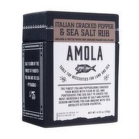 Amola - Cracked Pepper And Sea Salt, 120 Gram