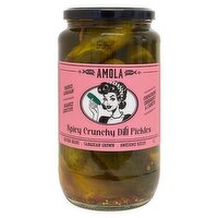 Amola - Spicy Crunchy Dill Pickles, 1 Litre