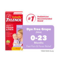 Tylenol - Infant's Dye Free White Grape