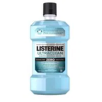 Listerine - Ultraclean Zero Mouthwash, Cool Mint, 1 Litre