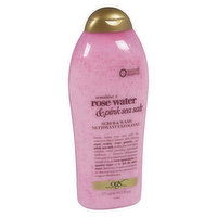 ogx - Rose Water & Pink Sea Salt Scrub, 577 Millilitre