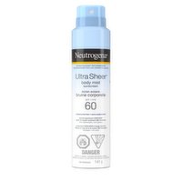 Neutrogena - Ultra Sheer Body Mist Sunscreen Spray SPF 60