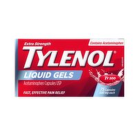 TYLENOL - Extra Strength Liquid Gels Acetaminophen, 75 Each