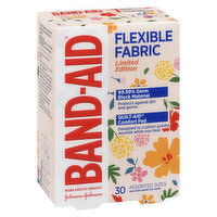 Band-Aid - Deco Flxfab Asst Wildflower, 30 Each