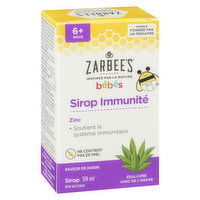 Zarbee's - Baby Immunity Syrup - Grape (With Agave), 59 Millilitre