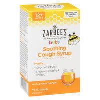 Zarbee's - Baby Soothing Cough Syrup - Peach & Honey, 59 Millilitre