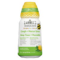 Zarbee's - Children's Cough + Mucus Syrup - Mixed Berry, 118 Millilitre