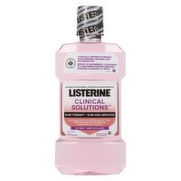 Listerine - Clinical Solutions Antiseptic Mouthwash Icy Mint, 500 Millilitre