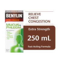 Benylin - Mucus & Phlegm Extra Strength, 250 Millilitre