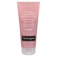 Neutrogena - Oil Free Acne Wash - Pink Grapefruit Foaming Scrub, 198 Millilitre