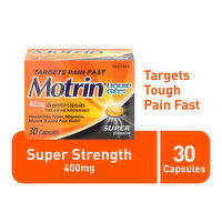 Motrin - Ibuprofen Liquid Gels Super Strength 400mg