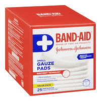 Johnson & Johnson - Gauze Pads Small, 25 Each