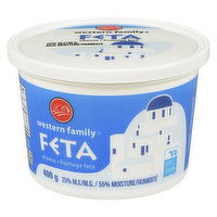 Western Family - Feta Cheese, 400 Gram