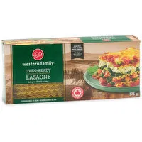 Western Family - Noodles - Oven Ready Lasagne, 375 Gram