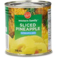 Western Family - Sliced Pineapple