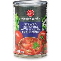 Western Family - Tomatoes - Italian Stewed, 398 Millilitre