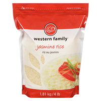 Western Family - Jasmine Rice, 1.81 Kilogram