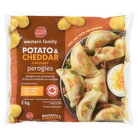 Western Family - Potato & Cheddar Cheese Perogies, 2 Kilogram