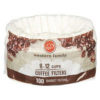 Western Family - Basket Coffee Filters 8-12 Cups