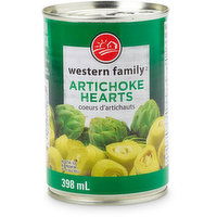 Western Family - Artichoke Hearts, 398 Millilitre