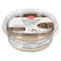 Western Family - Hummus - 60 Pepper