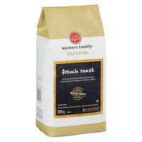 Western Family - Whole Bean Coffee, French Roast, 800 Gram