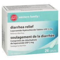 Western Family - Diarrhea Relief, 24 Each