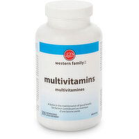 Western Family - Multivitamin, 300 Each