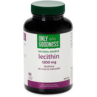 Only Goodness - Lecithin Softgels 1200 mg, 100 Each