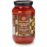 Western Family - Pasta Sauce, Mushroom Recipe