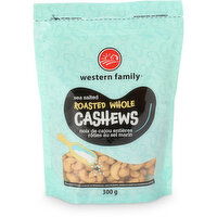 Western Family - Roasted Whole Cashews Sea Salt