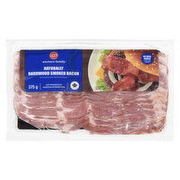 Western Family - Naturally Hardwood Smoked Bacon, Sliced, 375 Gram