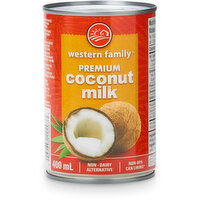 Western Family - Premium Coconut Milk, 400 Millilitre