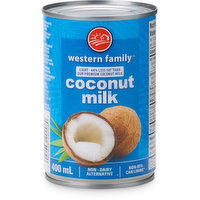 Western Family - Light Coconut Milk, 400 Millilitre