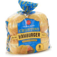 Western Family - Crustini Deluxe Hamburger Buns