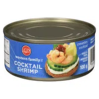 Western Family - Cocktail Shrimp, 100 Gram