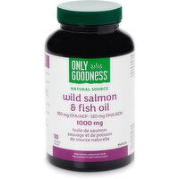 Only Goodness - Wild Salmon & Fish Oil 1000 mg, 180 Each