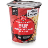 Western Family Beef Flavour Instant Noodle Cup PriceSmart Foods Western Family Beef Flavour Instant Noodle Cup PriceSmart Foods
