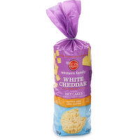 Western Family - Rice Cakes - White Cheddar, 155 Gram