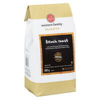 Western Family - Ground Coffee, French Roast, Grab N'Go, 800 Gram