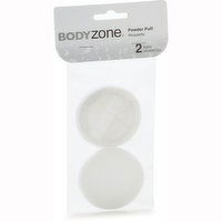 Body Zone - Powder Puffs, 2 Each