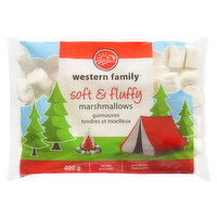 Western Family - Soft & Fluffy Marshmallows, 400 Gram